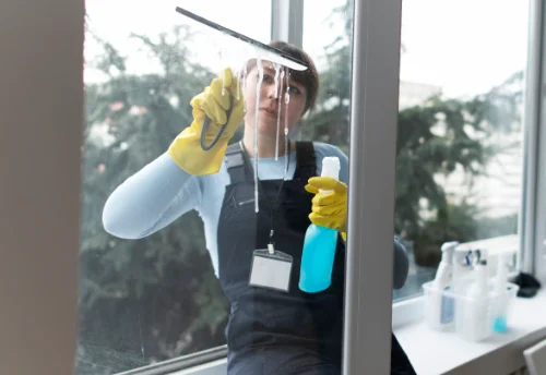 Nettoyage de vitres intérieures et extérieures à Hamelet
